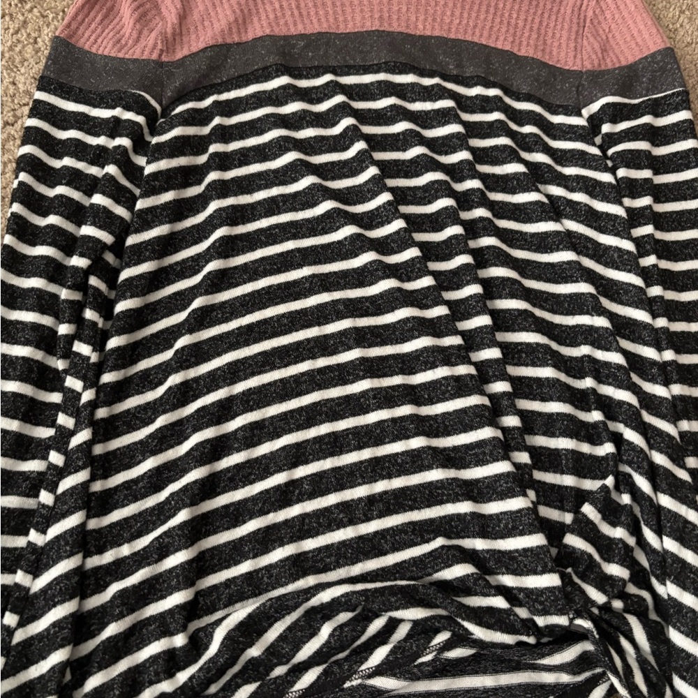 Maurices Textured Pink Sweater